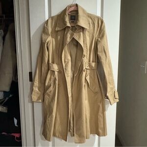 Armani Exchange Tan Trench Coat